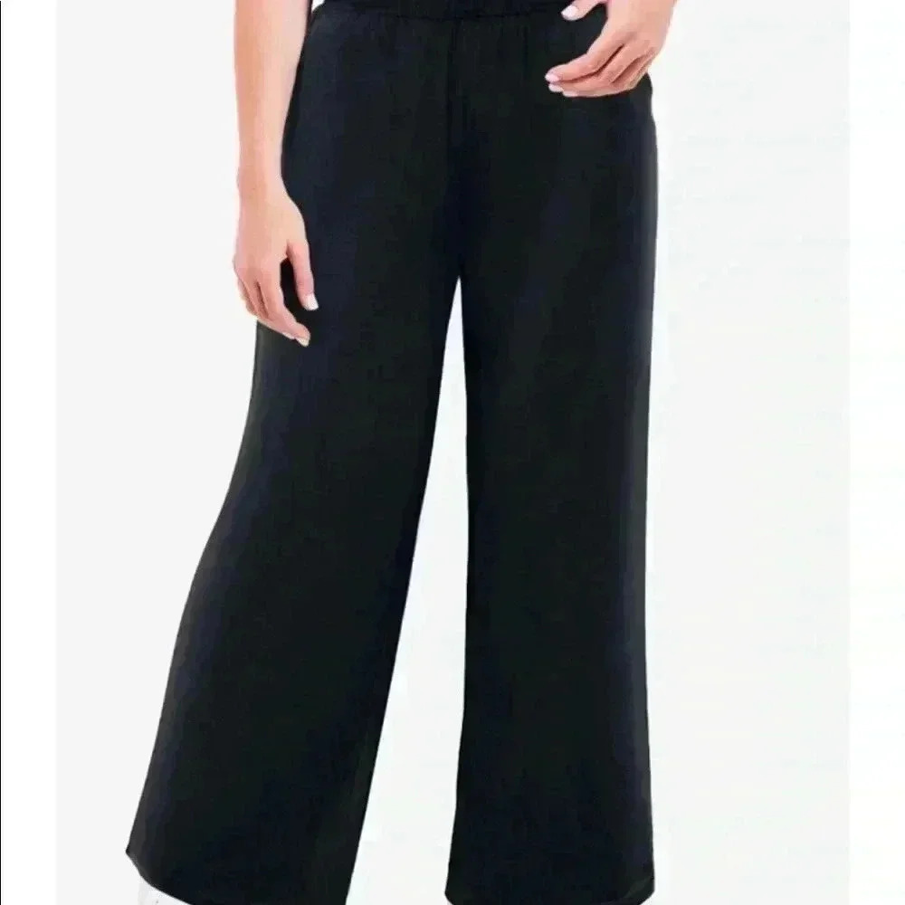 June + Vie new without tags size 18w crepe pants black